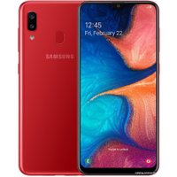 Смартфон Samsung Galaxy A20 3GB/32GB (красный)