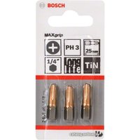 Набор бит Bosch 2607001548 3 предмета