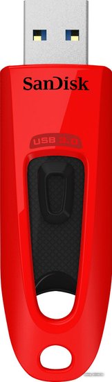 SanDisk Ultra USB 3.0 32GB (czerwony) [SDCZ48-032G-U46R]
