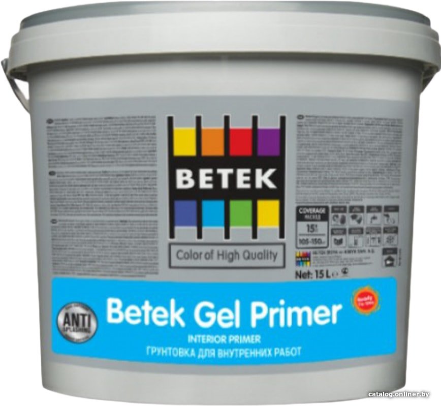 Акриловая грунтовка Betek Gel Primer 2.5 л
