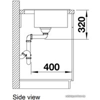 Кухонная мойка Blanco Dalago 5 525871 (черный)