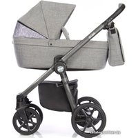 Универсальная коляска ROAN Coss (2 в 1, titanium)