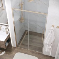 Душевая дверь Grossman Galaxy 100x195 100.K33.01.100.32.00 (золото сатин/стекло прозрачное)