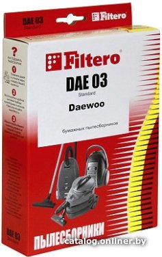 Комплект одноразовых мешков Filtero DAE 03(4) Экстра