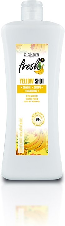

Шампунь Salerm Cosmetics Восстанавливающий Fresh Yellow Shot Fresh Yellow Shot Shampoo 1000 мл