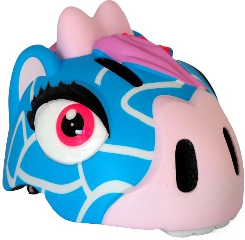 

Cпортивный шлем Crazy Safety Blue Giraffe (S, синий)