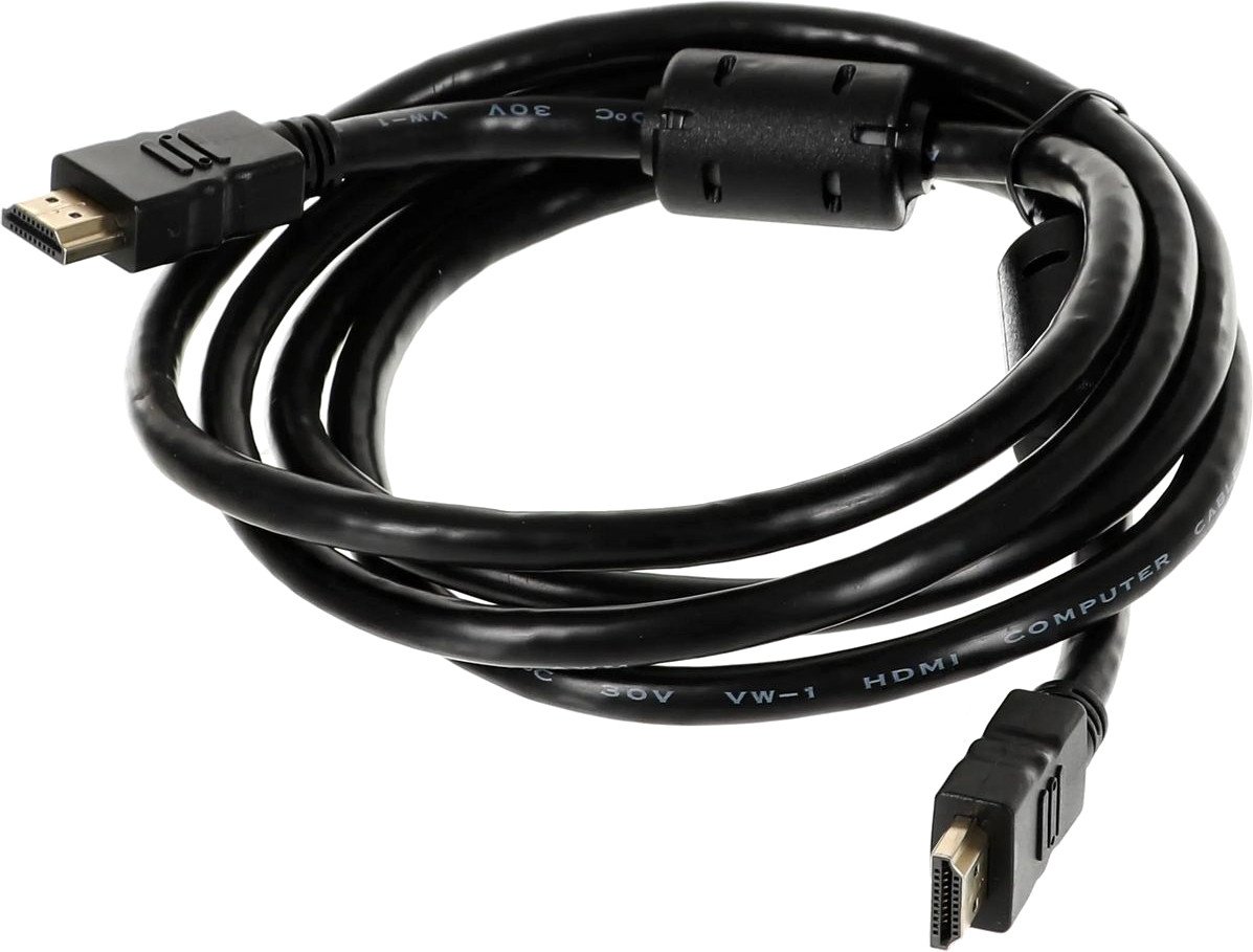 

Кабель Ningbo HDMI-1.8M-MG(VER1.4) (1.8 м, черный)