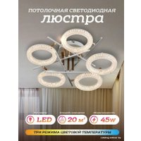 Припотолочная люстра LED4U L6622-5