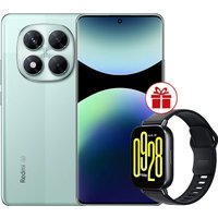 Телефон Xiaomi Redmi Note 14 Pro 5G 12GB/256GB международная версия (зеленый) + умные часы Xiaomi Redmi Watch 5 Active (черный) по акции
