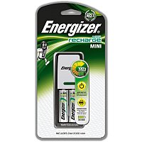 Аккумуляторы + зарядное Energizer Mini Charger + 2 аккумулятора ААА