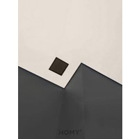 Вентиляционная решетка HOMY AIR квадратный AS125BR 20x20 (черная)