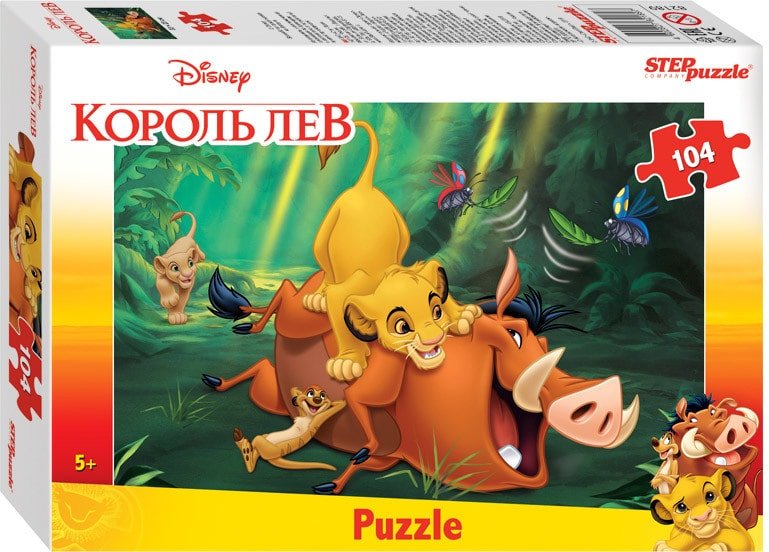 

Пазл Step Puzzle Король Лев 82189 (104 эл)