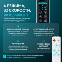 Вентилятор Evolution AirLeaf AL-307DC (белый)