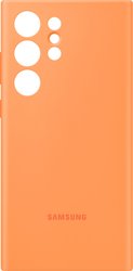 Silicone Case S23 Ultra (оранжевый)