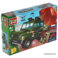 Конструктор Город мастеров 7290-KK Uaz Hunter на парашюте