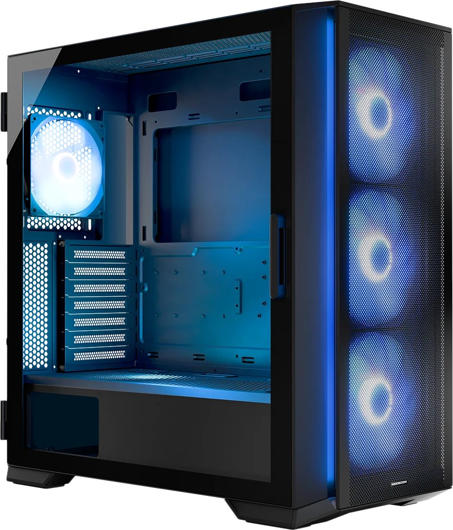 Корпус MODECOM Horizon ARGB Flow Midi (черный)