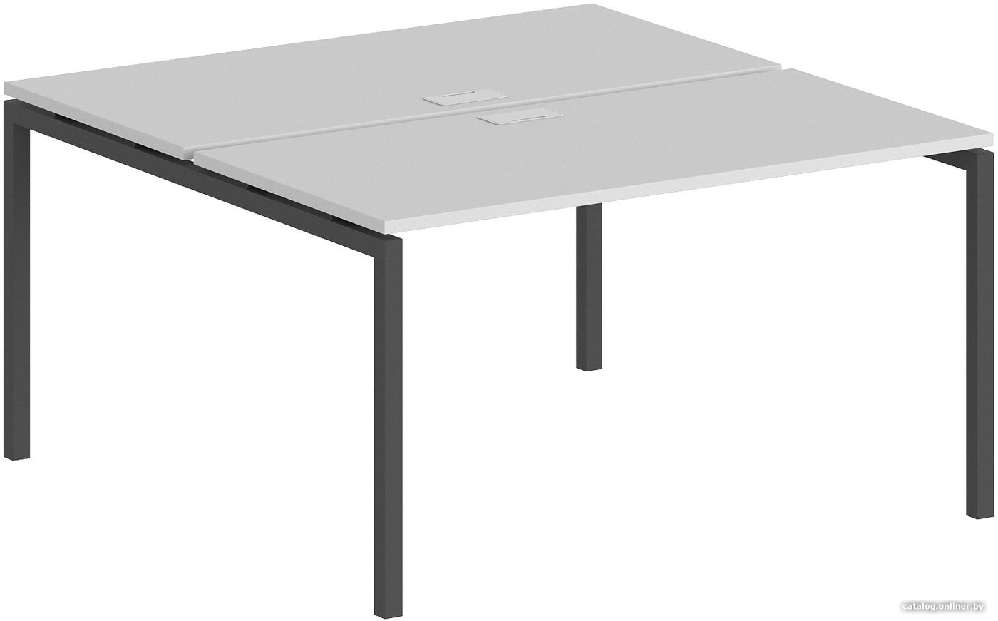 Стол Norden 160x163.8x75 SG.249.WH.44.AN (антрацит/белый)