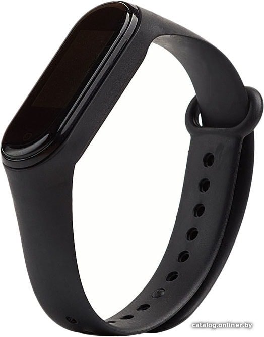 Ремешок KST силиконовый для Xiaomi Mi Band 2 (черный)