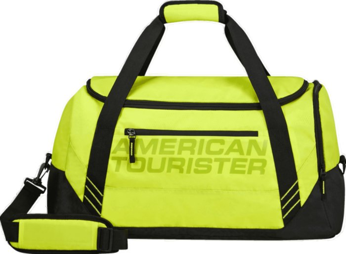 

Дорожная сумка American Tourister Urban Groove Black/Lime Green 59 см