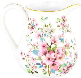 Кувшин Elan Gallery Яблоневый цвет на белом 420406