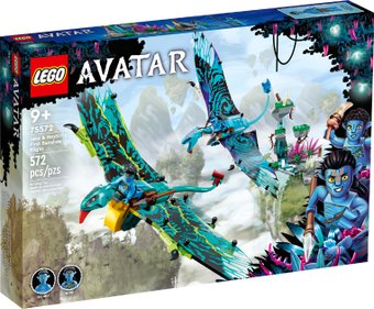 LEGO Avatar 75572 Первый полет Джейка и Нейтири на Баншах