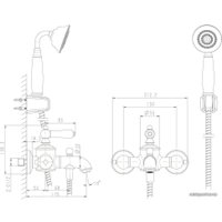 Смеситель Bravat Art F675109C-B