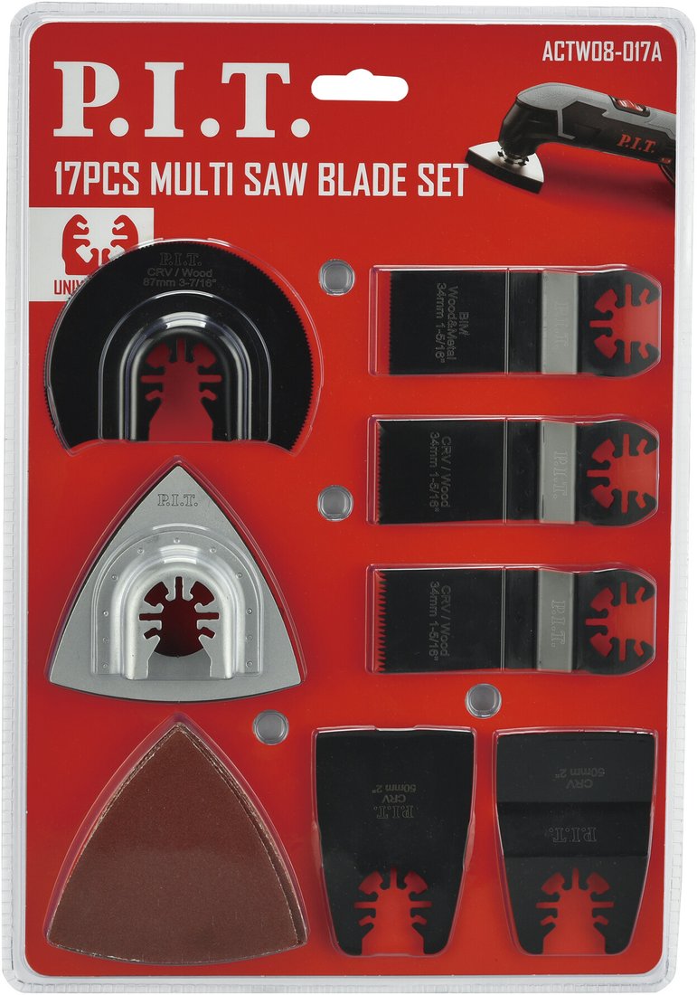 Набор пильных полотен P.I.T. ACTW08-017A