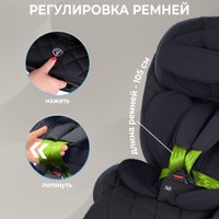 Детское автокресло Sweet Baby Suburban 360 Isofix 0-36 (черный/зеленый)