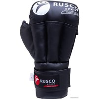 Тренировочные перчатки Rusco Sport р-р 6 (черный)