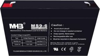 Аккумулятор для ИБП MHB MS 9-6 (6В/9 А·ч)