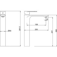 Смеситель Fashun A5185