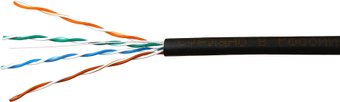 Кабель Skynet Cable Premium CSP-UTP-4-CU-OUTR/100 (100 м, черный)