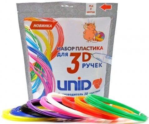 

Набор пластика Unid PLA-9