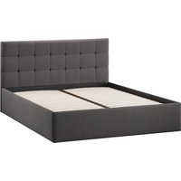 Кровать Трия Джоли Тип 1 универсальный 140x200 (велюр Графит)