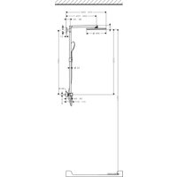 Душевая система  Hansgrohe Raindance Select 300 Showerpipe (27114000)