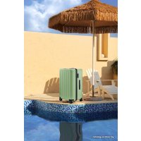 Чемодан-спиннер Ninetygo Danube MAX Luggage 24" (зеленый)