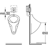 Панель смыва Grohe Skate Cosmopolitan 38784SD0 (нерж. сталь)