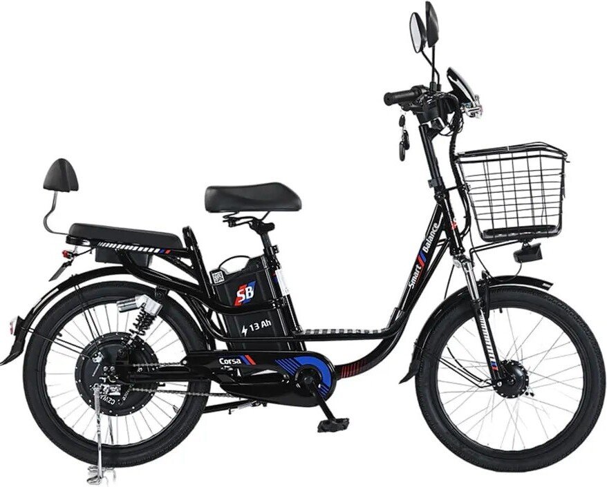 Электровелосипед Smart Balance Corsa lite 2025 (черный, разобранный)