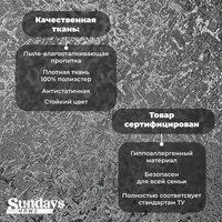 Рулонные шторы Sundays Home LM 97-24 67х160 (темно-серый)