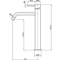 Смеситель AQUAme Siena AQM6214BG