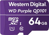 Purple SC QD101 microSDXC WDD064G1P0C 64GB