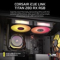 Система жидкостного охлаждения для процессора Corsair iCUE LINK TITAN 280 RX RGB CW-9061017-WW