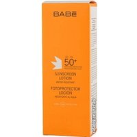 Средства для загара, автозагар Babe Солнцезащитный лосьон SPF 50+ 200 мл