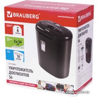 Шредер BRAUBERG S6 530963