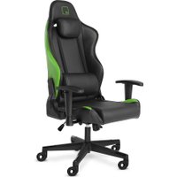 Игровое (геймерское) кресло Warp SG (черный/зеленый)