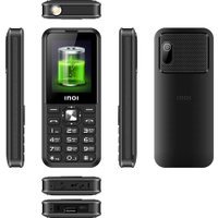 Кнопочный телефон Inoi 340 PowerHub 4G (черный)