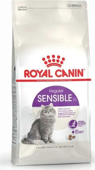 

Сухой корм для кошек Royal Canin Sensible 33 1.2 кг