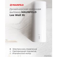 Кухонная вытяжка MAUNFELD Lee Wall 35 (нержавеющая сталь)