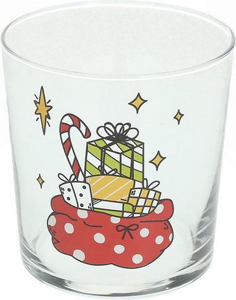 Стакан для воды и напитков Tognana Natale Happy Xmas Подарки NT55733M241_4