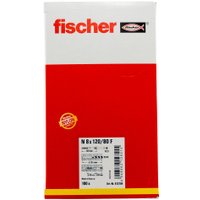 Дюбель-гвоздь Fischer N 8 x 120/80 F 513704 (100 шт)